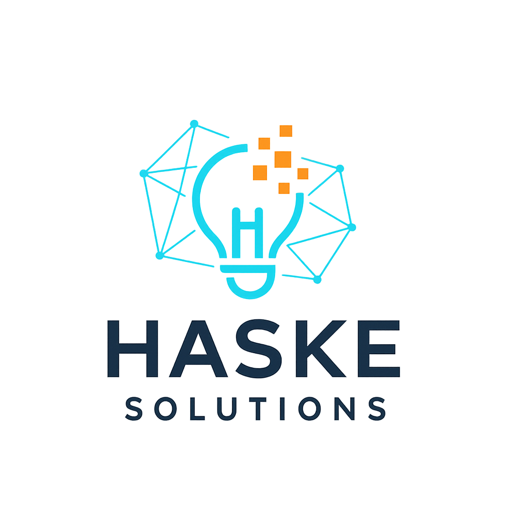 Haske Solutions Logo Background